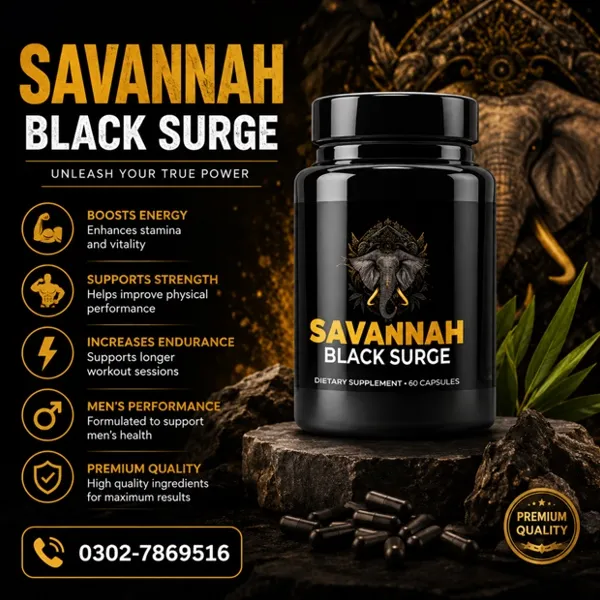 Savannah Black Surge In Pakistan