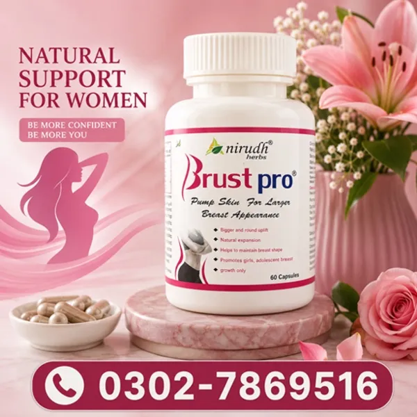 Brust Pro  Breast Enhancement Capsules  In Pakistan