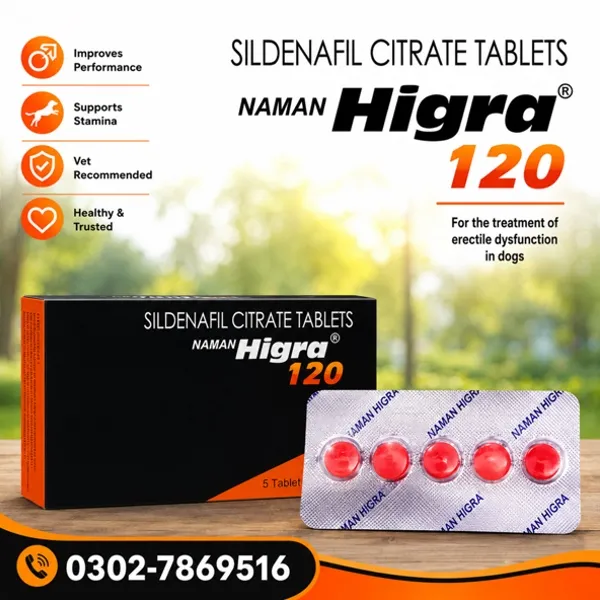 Hygra 120mg Tablet In Pakistan