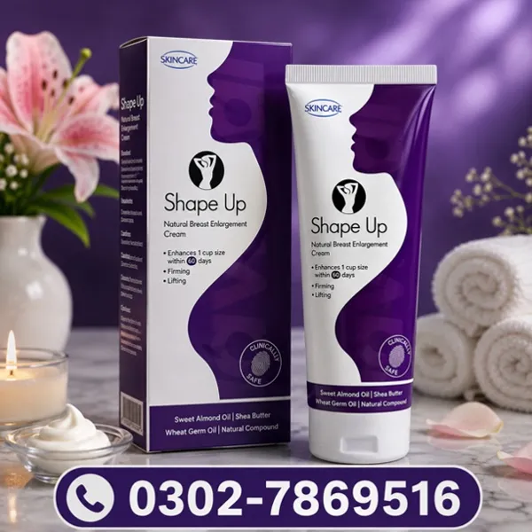   Shape Up Natural Breast Enlargement Cream In Pakistan  
