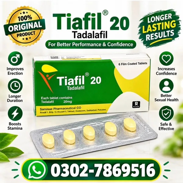  Tiafil 20 Tablet In Pakistan