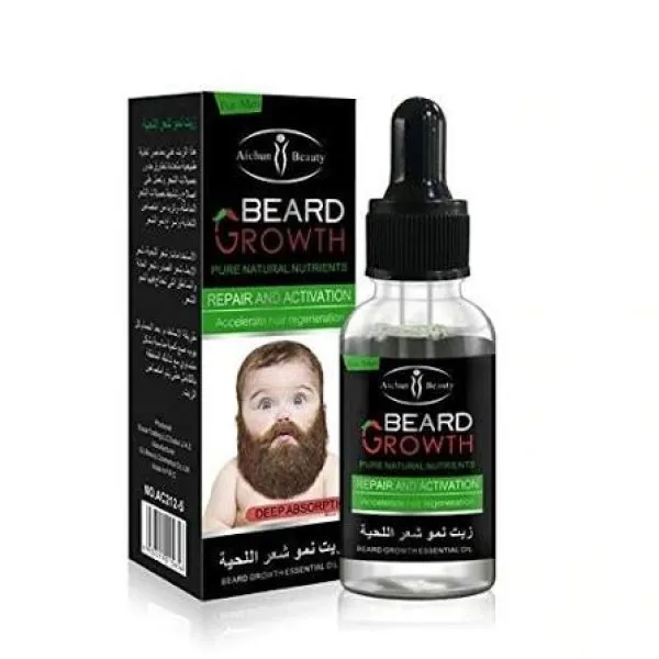 Beard and Mustache Hair Growth Oil for Men in Pakistan
