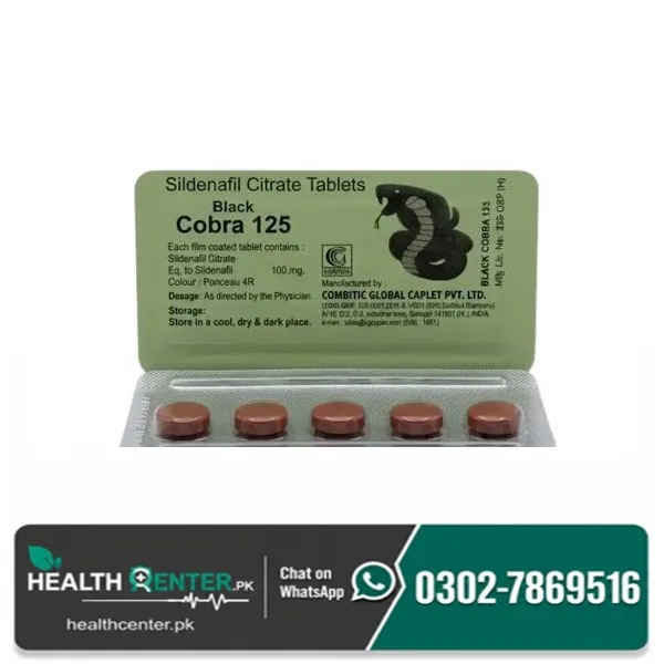 Black Cobra 125mg Tablets In Pakistan