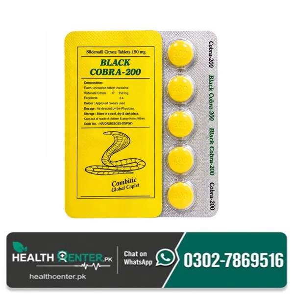 Black Cobra 200mg Tablets In Pakistan