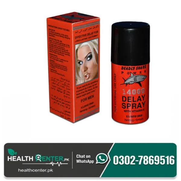 Deadly Shark Power 14000 Delay Spray In Pakistan