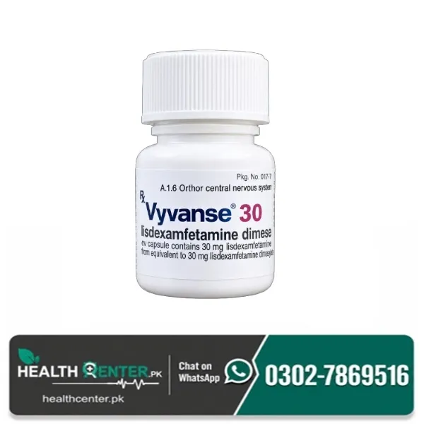 Lisdexam Fetamine Vyvanse 30mg Price in Pakistan