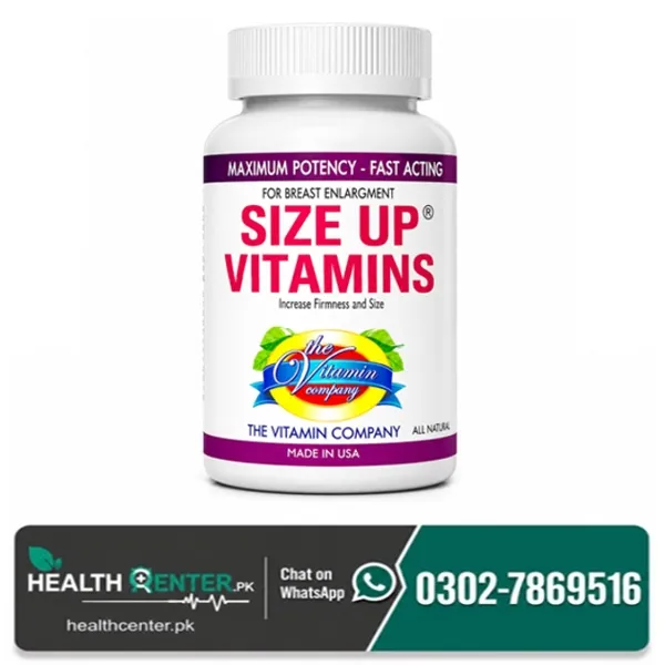 Size Up Vitamins Soft Gel Capsule In Pakistan    